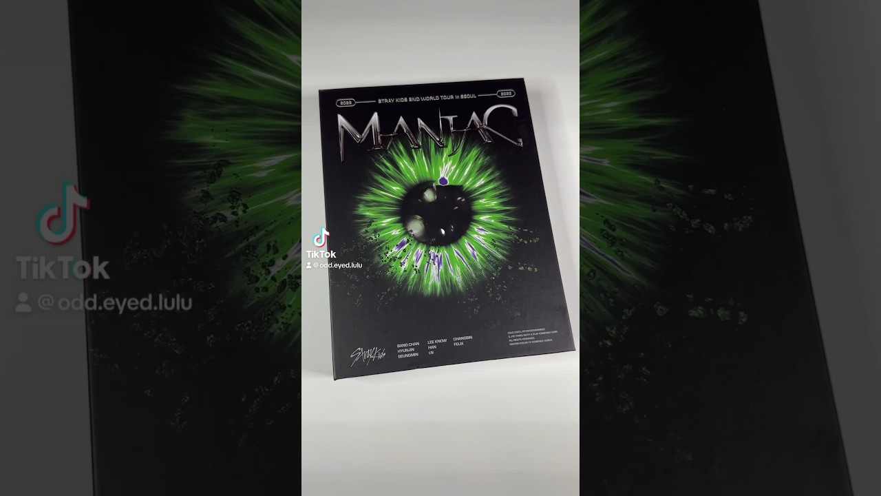Stray Kids Maniac Tour in Seoul Blu-ray Unboxing #maniac #skz #straykids