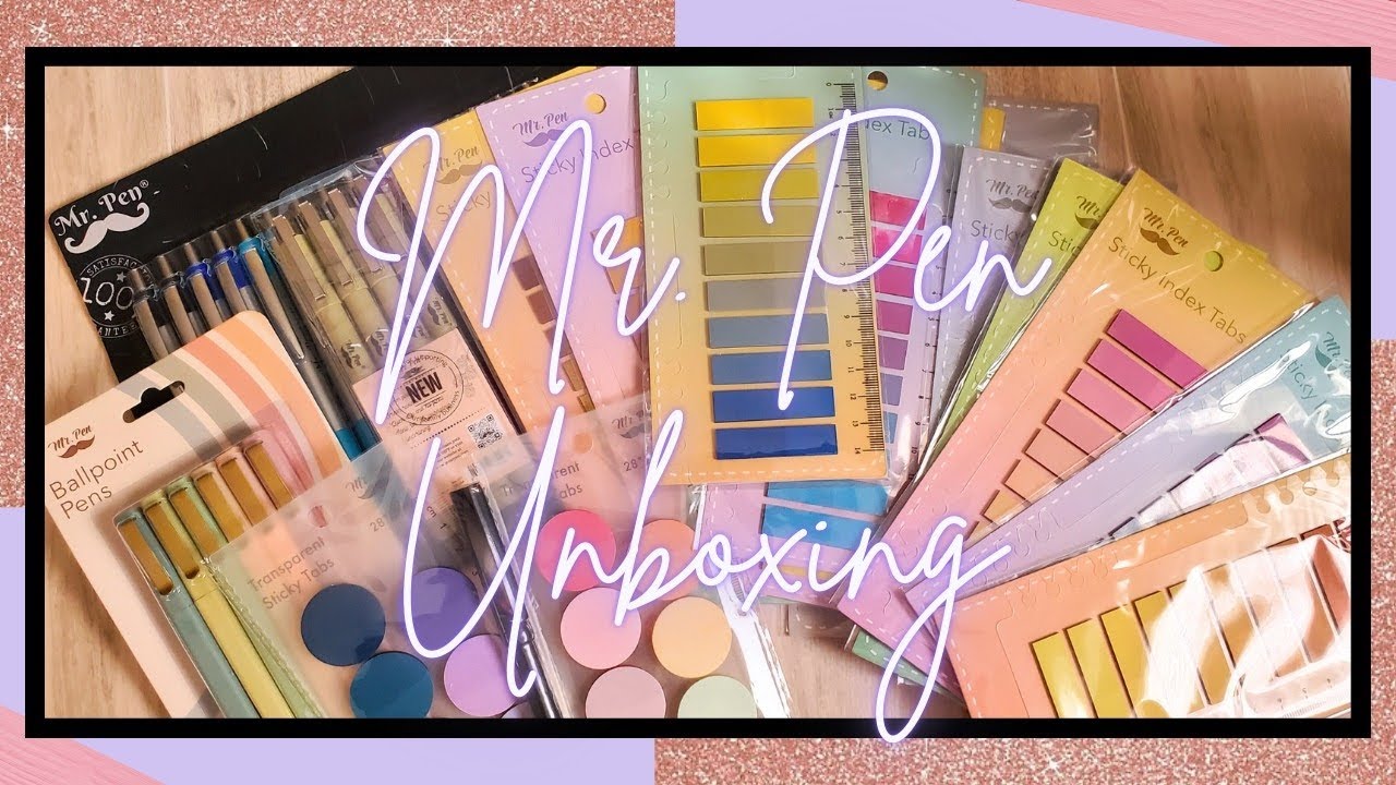 Unboxing | Mr. Pen Bible Study & Bible Journaling Supplies