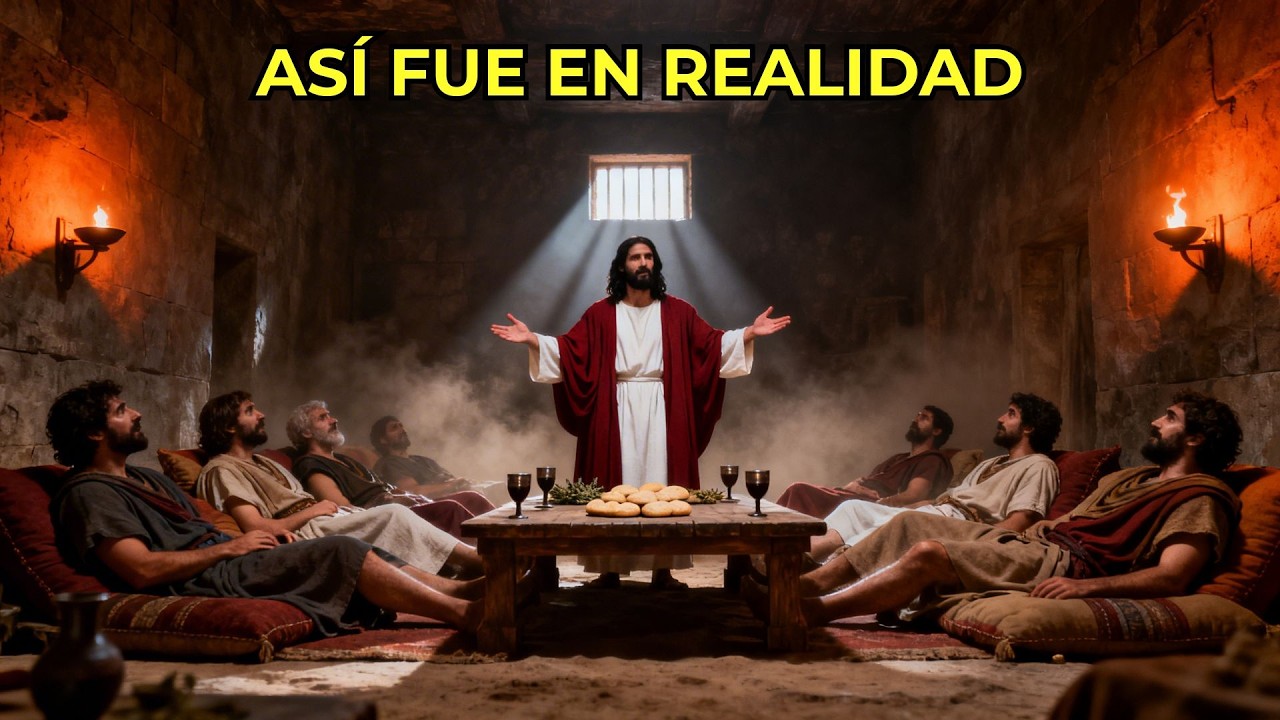¿Cómo Fue la ÚLTIMA CENA en la Época de Jesús — Hace 2.000 Años?