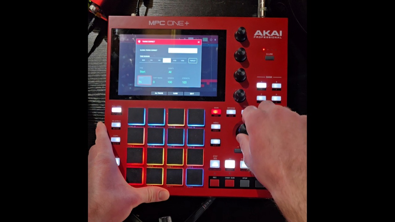 How to put Swing on Drum Beats on the MPC ONE + #mpc #beats