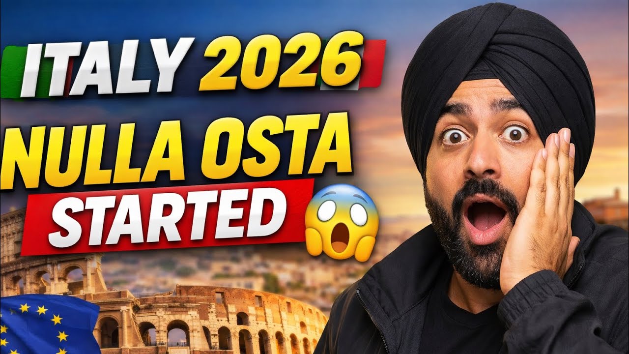 🇮🇹 Italy Paper 2026 😱 | Nulla Osta ਆਉਣੇ ਸ਼ੁਰੂ 🔥