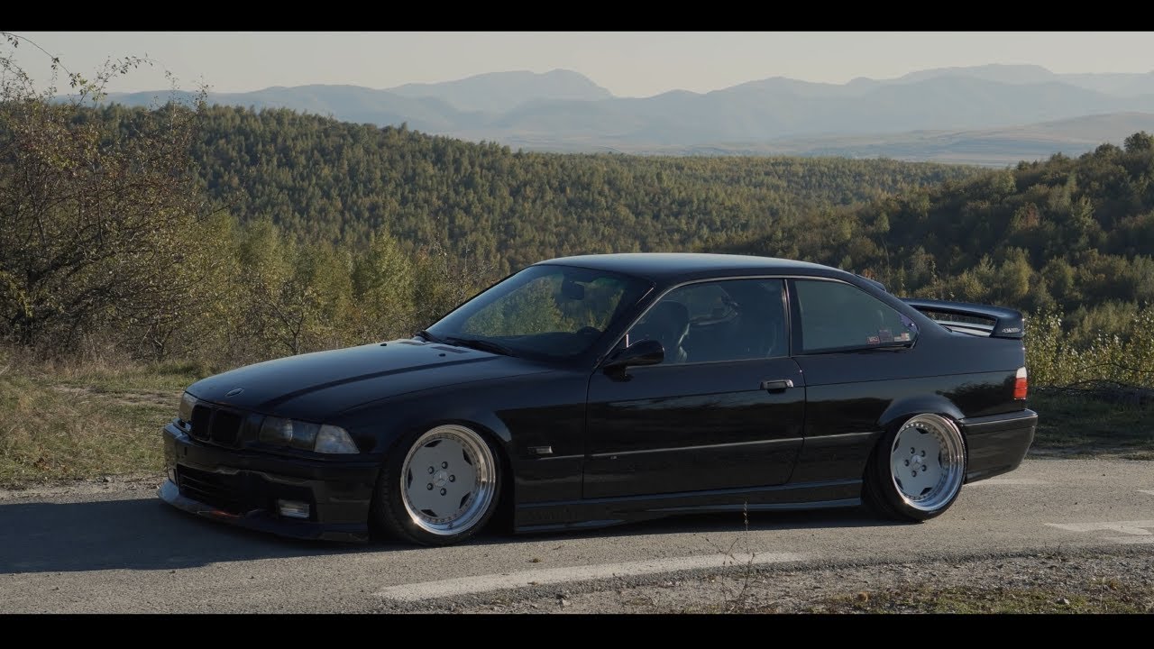Cinematic BMW E36 COUPE AirRide | 4K