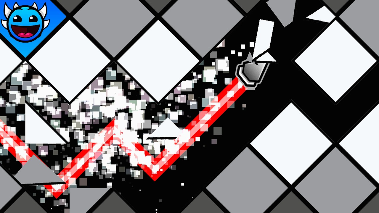 Death Corridor, но ШИПЫ ЛОМАЮТСЯ в Geometry Dash