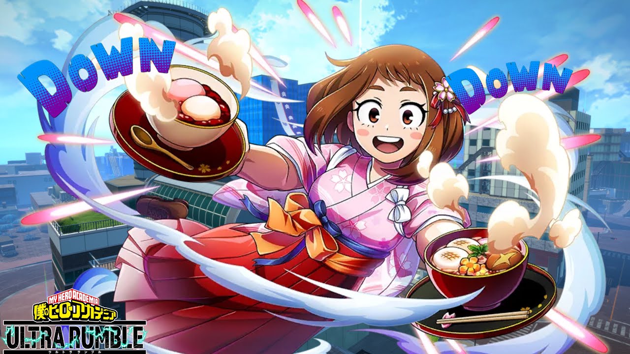 High damage rapid Ochaco ranked gameplay | My hero ultra rumble