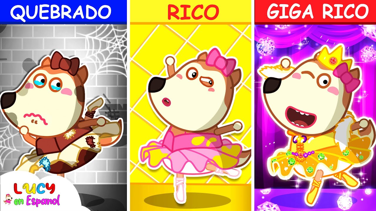 🔴EN VIVO: Rico vs Quebrado vs Giga Rico Bailarina! | Historias divertidas 🌈