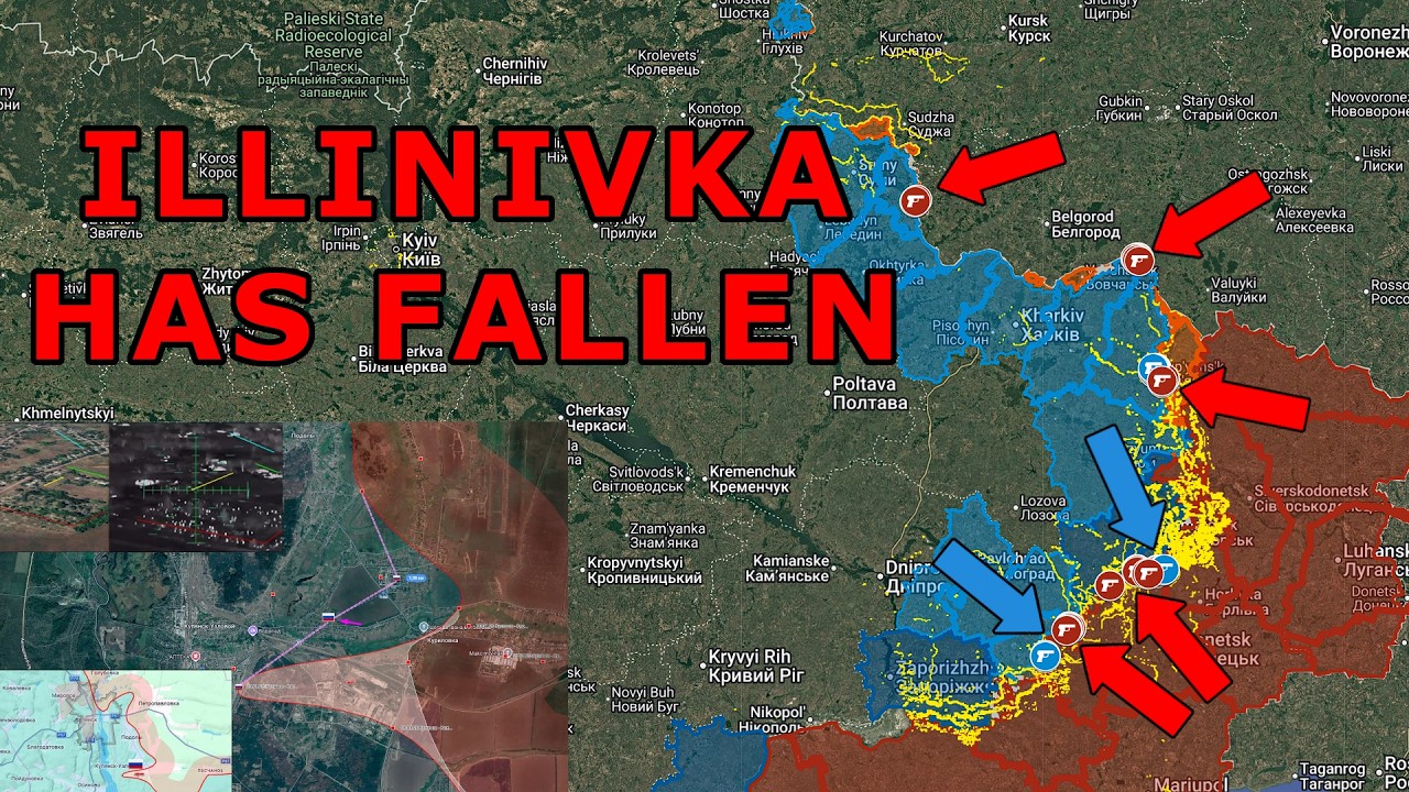 ВВС СССР захватили Иллиновку | Бои в Константиновке усиливаются
