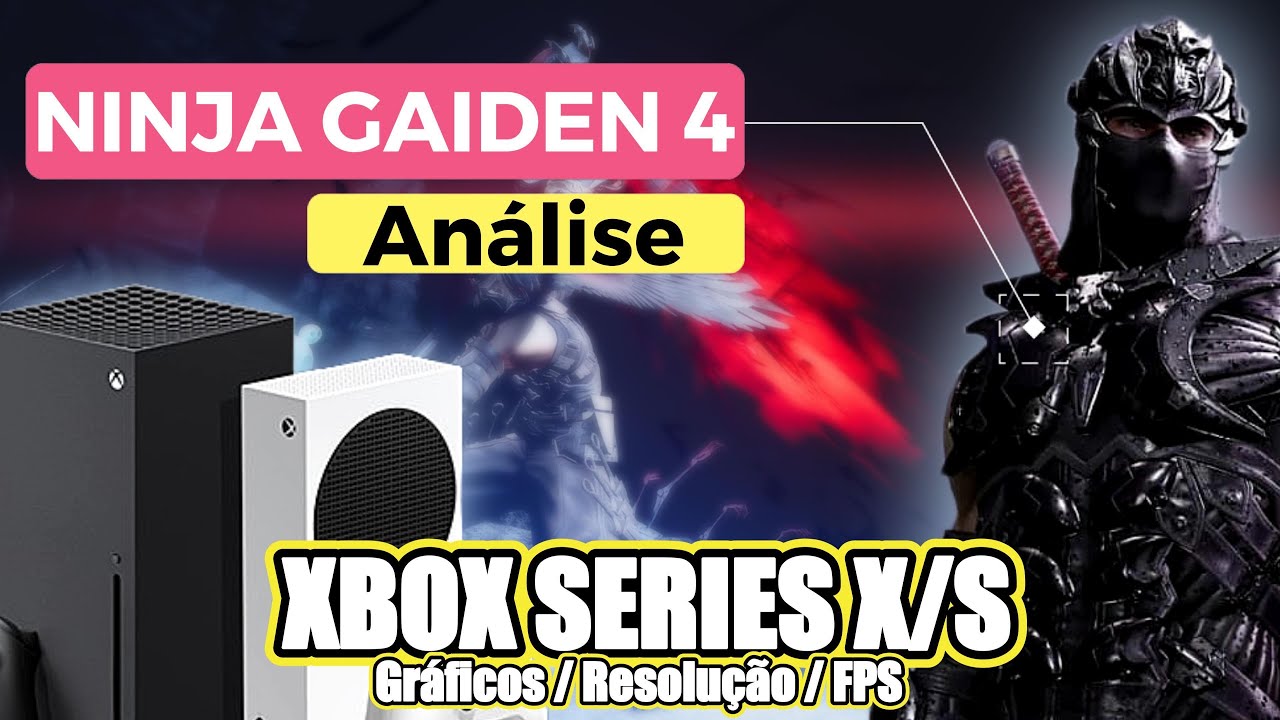 NINJA GAIDEN 4: Roda BEM NOS CONSOLES XBOX SERIES? Bora Conferir! #ninjagaiden
