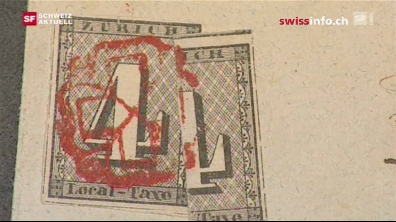 Swiss stamp auction includes many rare objects