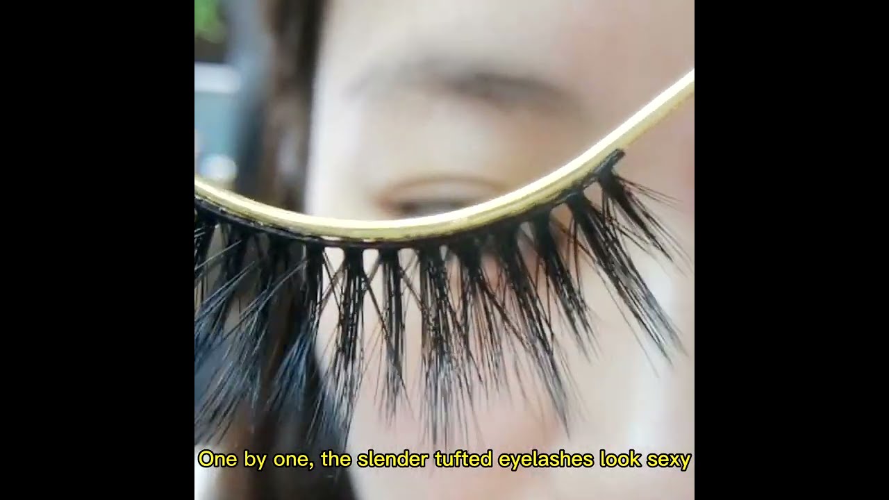 Handmade Luxury 3D Faux Mink Eyelash 2022 Hot Selling Vegan Wispy Lashes Popular Cute Producer China