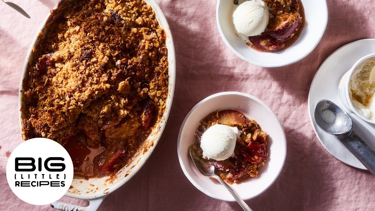 Plum Crisp | Big Little Recipes