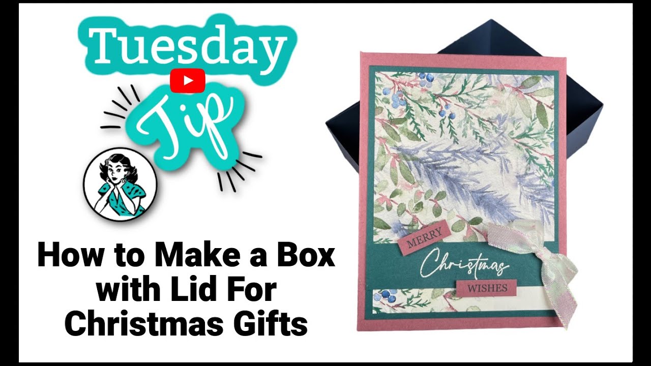 DIY A Christmas Card Box That's Knock Out Gorgeous & Perfect For Gift Giving