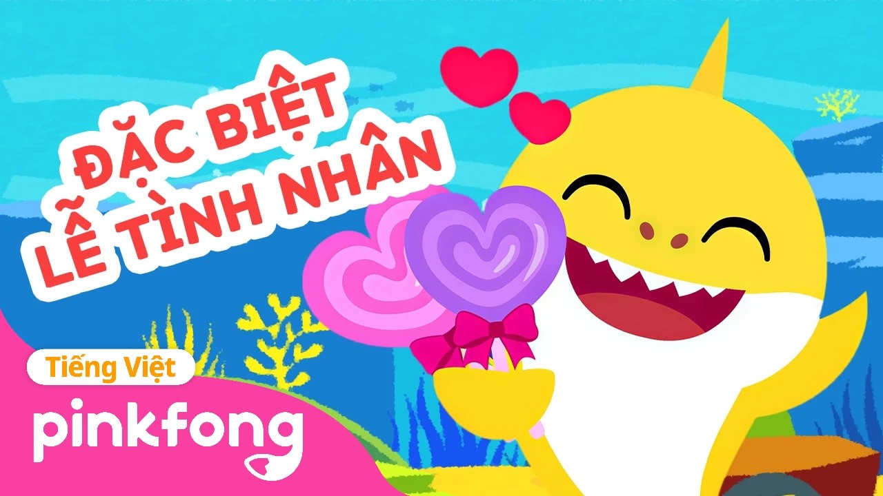Tuyển tập bài hát thiếu nhi Ngày Lễ Tình Nhân 🩷 Đặc biệt Lễ Tình Nhân | Cá Mập Con Pinkfong