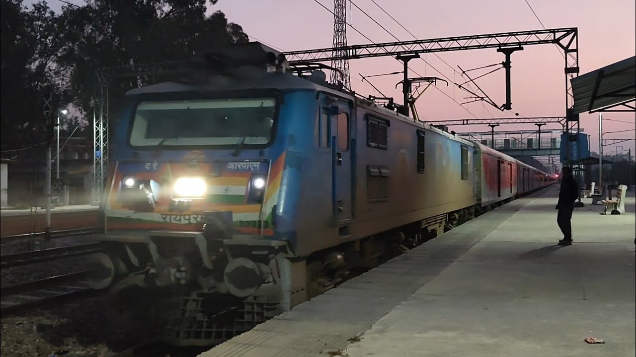 THE FIRST VISIT OF THE CAB CONTEST WINNER!! 16031 MAS - SVDK Andaman Express With  RPM's #30333 WAP7