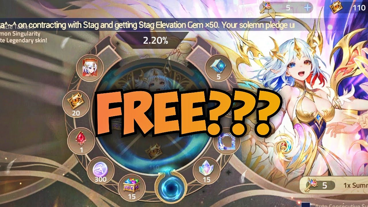 LEGENDARY EVENT + FREE SINGULARITY LUNOX 💎 | Mobile Legends: Adventure