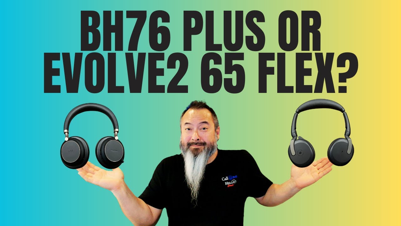 Yealink BH76 Plus или Jabra Evolve2 65 Flex | Что лучше для вас?