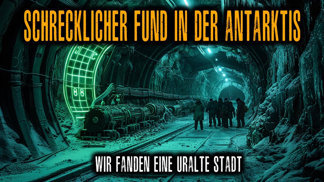 SCHRECKLICHER FUND: Britische Expedition entdeckte in der Antarktis eine Stadt unter dem Eis