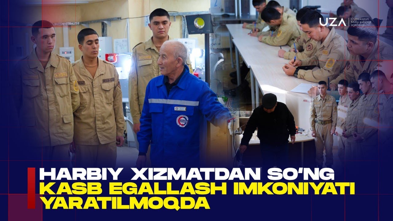 Harbiy xizmatdan so‘ng kasb egallash imkoniyati yaratilmoqda