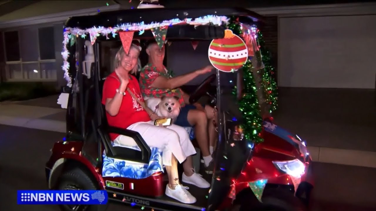 Aveo News Story - NBN News: Christmas Cart Parade at Shortland Waters