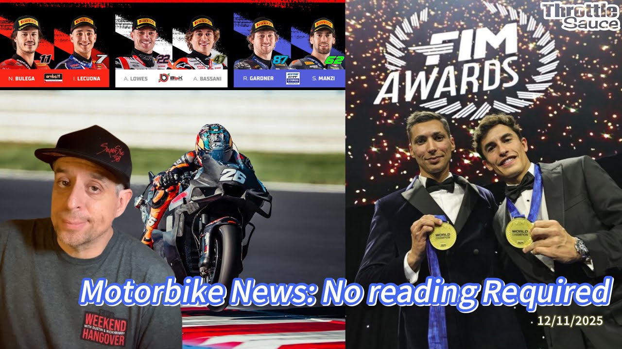 All the Sauce - Motorcycle News You NEED TO KNOW
