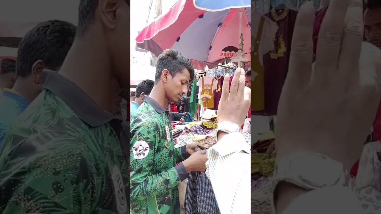 ঈদের ফুটপাত মার্কেট #long #foryou 