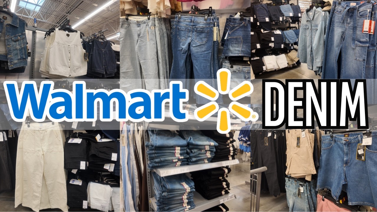 WALMART SHOP WITH ME  | WALMART SPRING DENIM 2026
