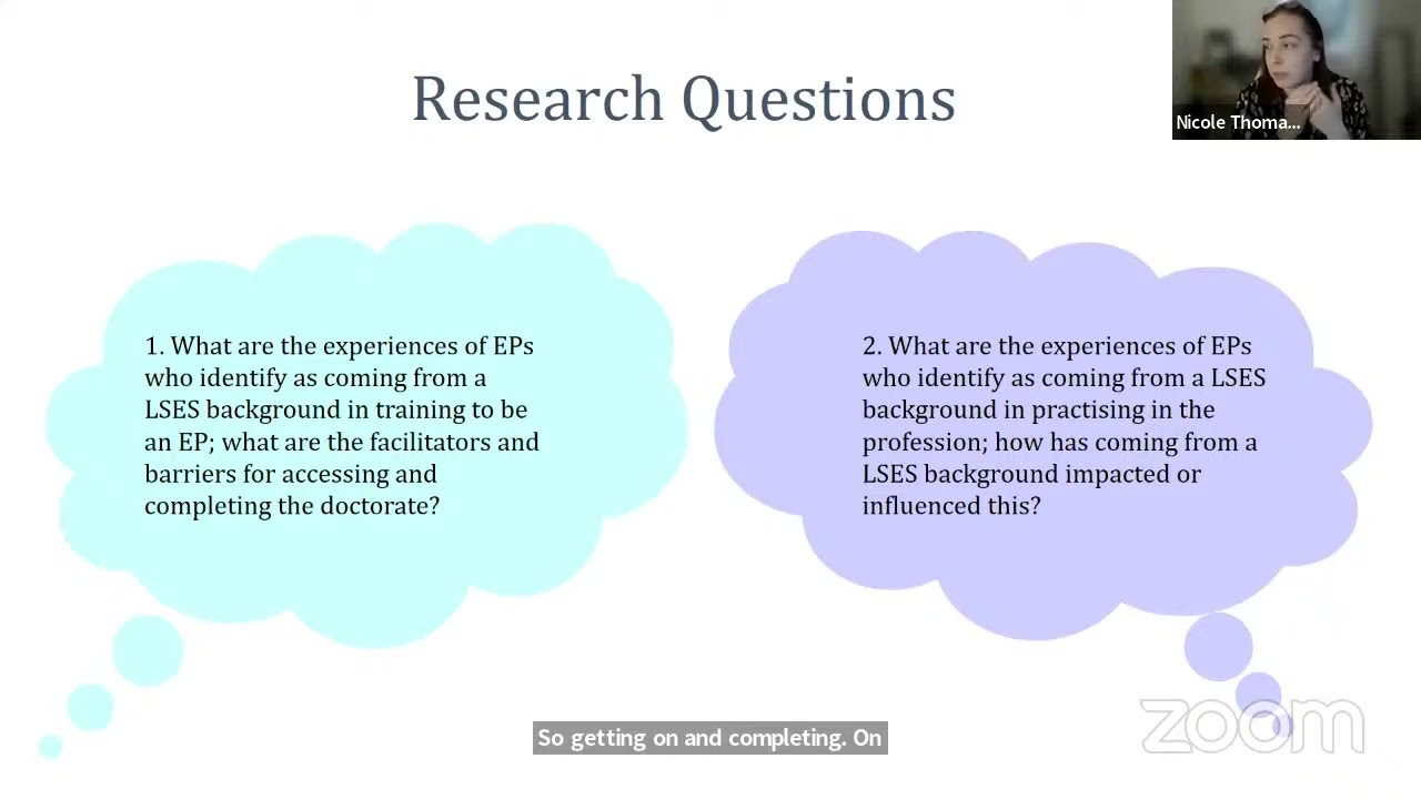 “Does that mean we’re middle class now?” with Dr Nicole Thomas