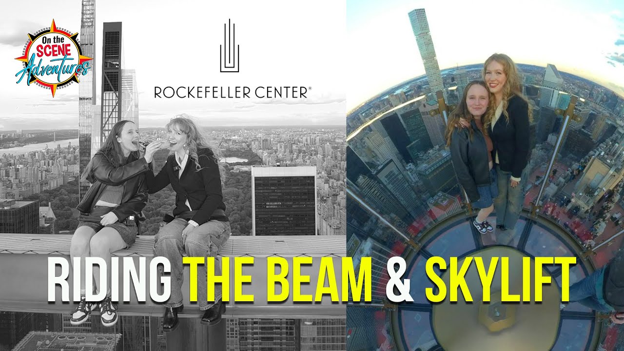 Поездка на новом подъемнике SKYLIFT в Рокфеллер-центре в Нью-Йорке: Top of the Rock + The BEAM