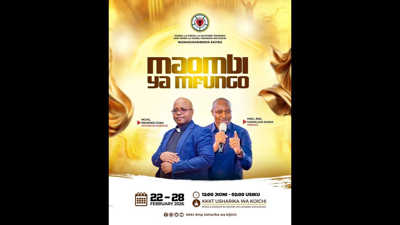 SEMINA YA MAOMBI YA MFUNGO WA SIKU 40 SIKU YA NANE (24 FEB 2026)
