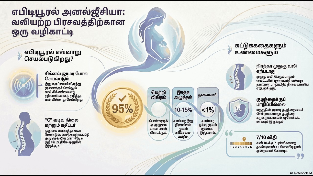 Epidural Analgesia வலியில்லா பிரசவம் | Stop Labor Pain - Tamil