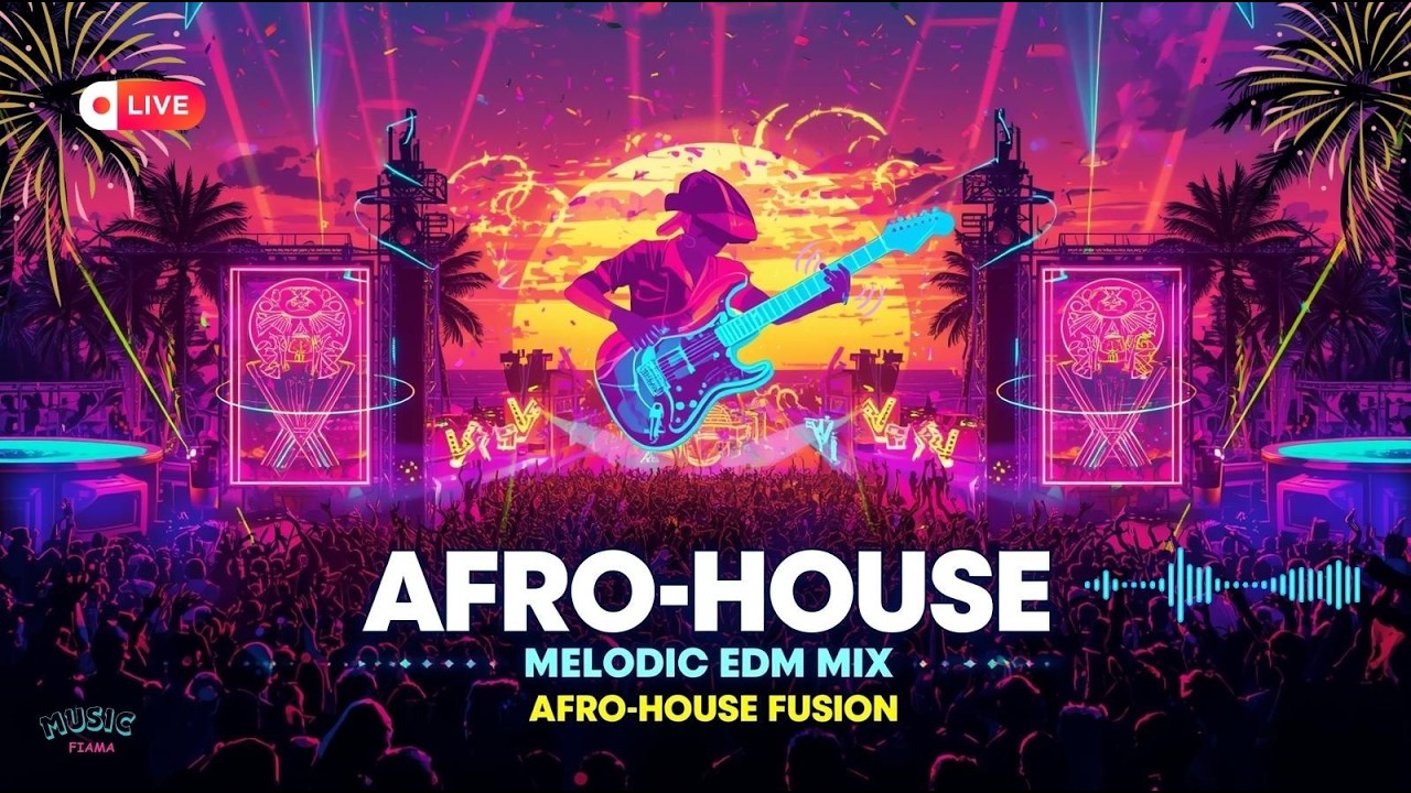 MELODIC AFRO-HOUSE DESERT EDM MIX 2026 🔥 Tropical Vibes & Middle East Energy | Festival Club Mix