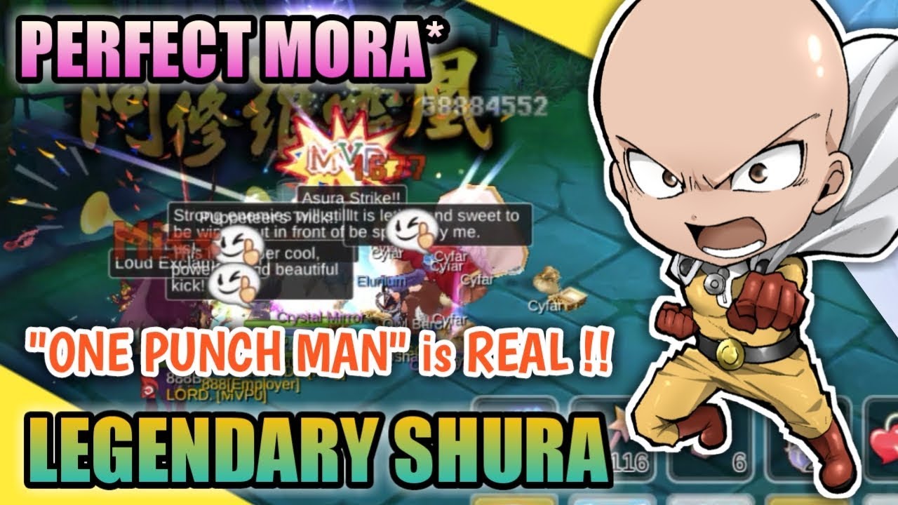 TERCYDUK !! LEGENDARY SHURA 888 WITH HIS PERFECT MORA !! RAGNAROK MOBILE