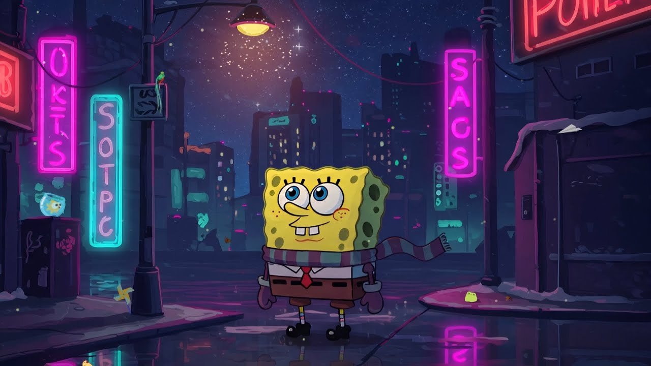 【Ｎｉｇｈｔ  Ａｎｄ  Ｃｈｉｌｌ】❄ Neon City Winter Vibes &ndash; Lofi Beats To Relax / Study To ~ 3AM Mood