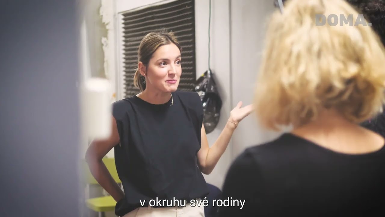 Herečka Markéta Stehlíková - Medailonek Papučový den