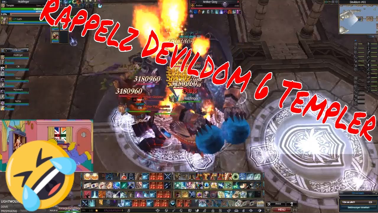 Rappelz Devildom 6 Templer