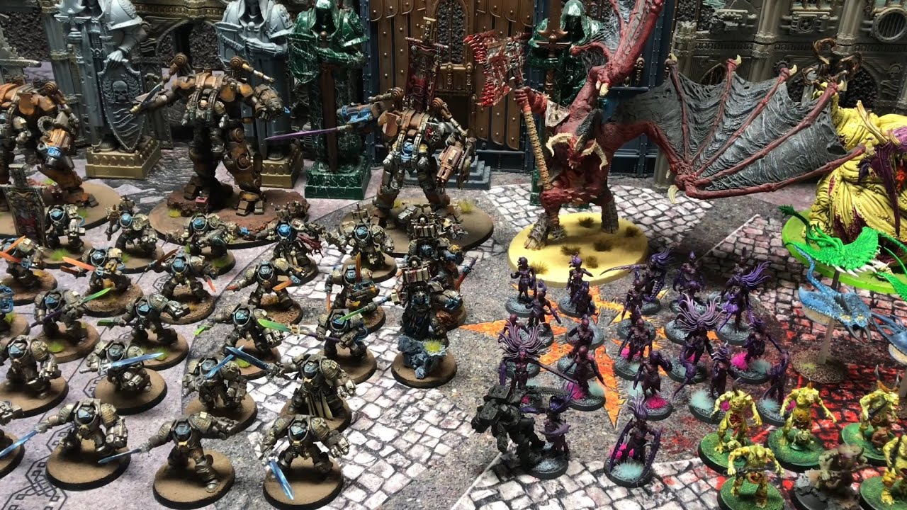 Grey Knights vs. Chaos Daemons [Kreuzzug 2020 - 235] Warhammer 40k Battle Report Deutsch