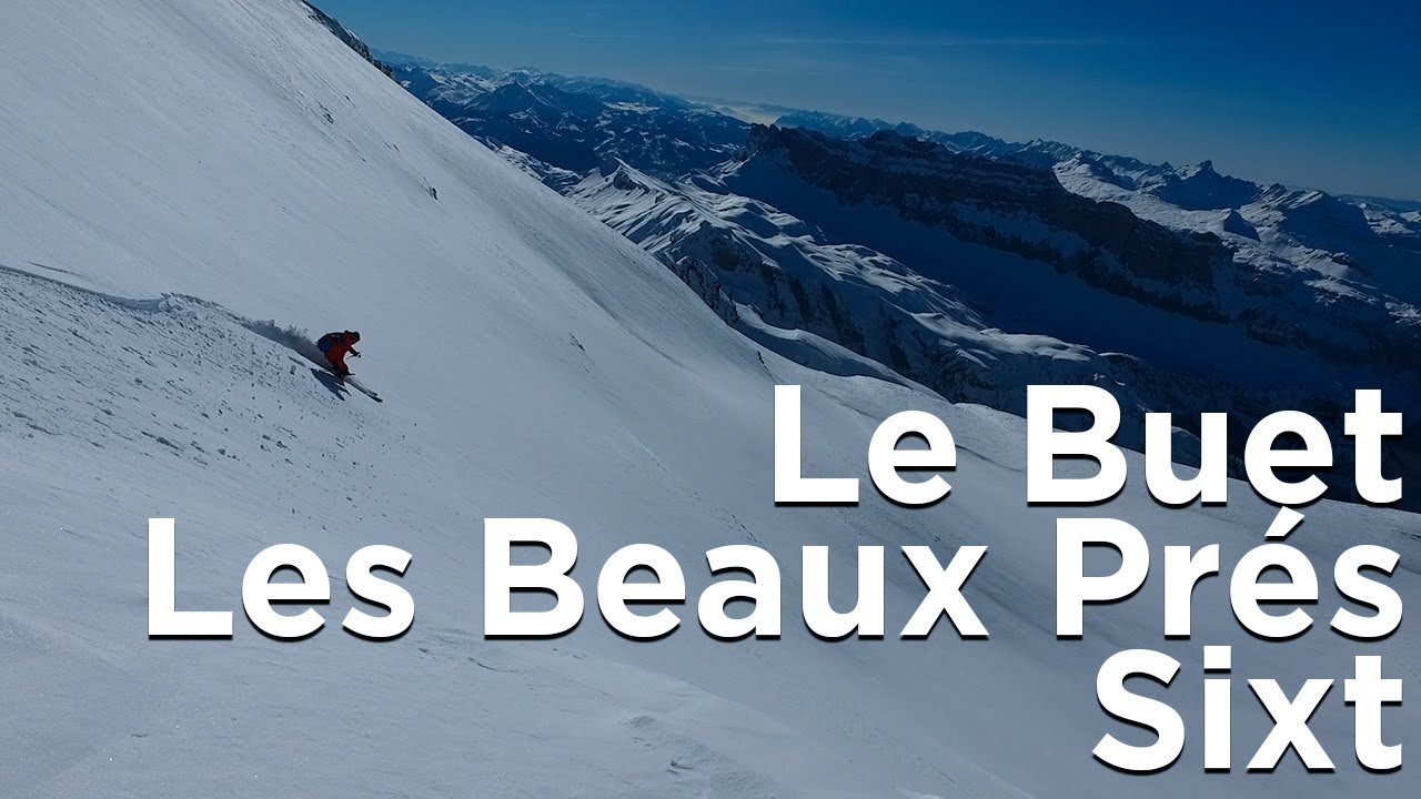 Crochues Bérard Le Buet Les Beaux Prés Sixt Fer à Cheval ski de randonnée montagne alpinisme