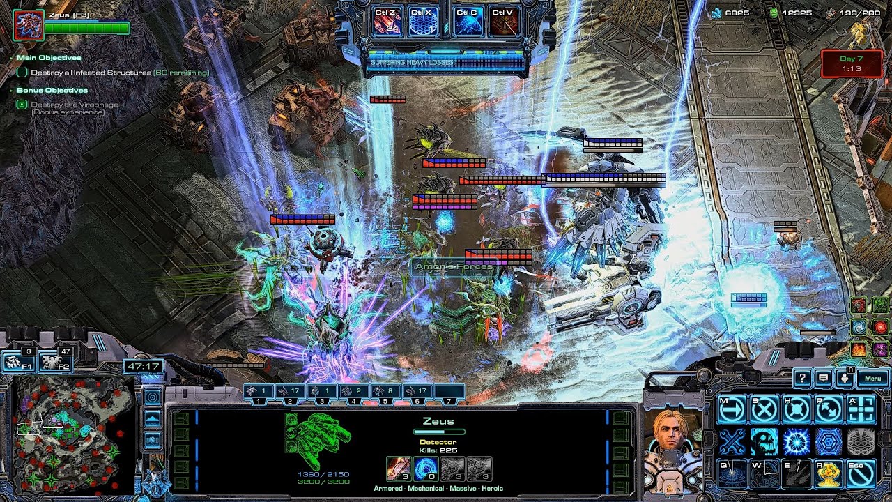 SCⅡ Nexus Co-Op Dead of Night  ▏ Valerian Mengsk Custom Mutation Solo GamePlay 🌠