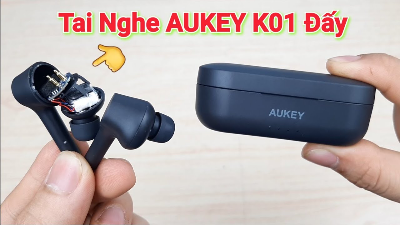 Tai Nghe AUKEY N&oacute; Như Thế N&agrave;y Đ&acirc;y - Tr&ecirc;n tay AUKEY EP K01 Lite