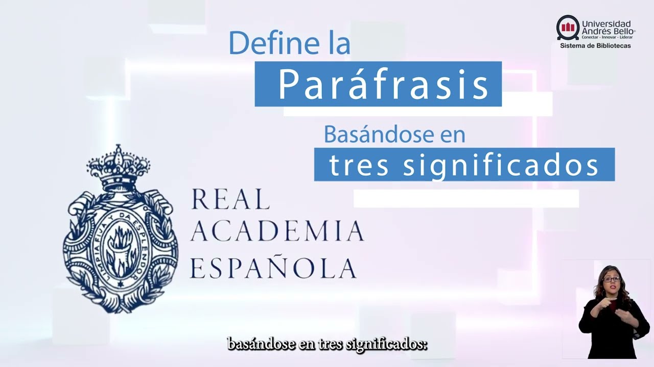 ¿Qué es la paráfrasis?