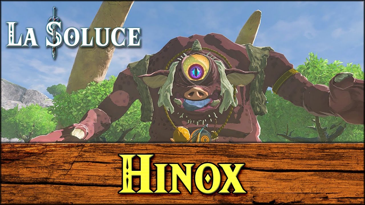 TOUS LES HINOX/STALHINOX - ALL HINOX/STALNOX - ZELDA BOTW