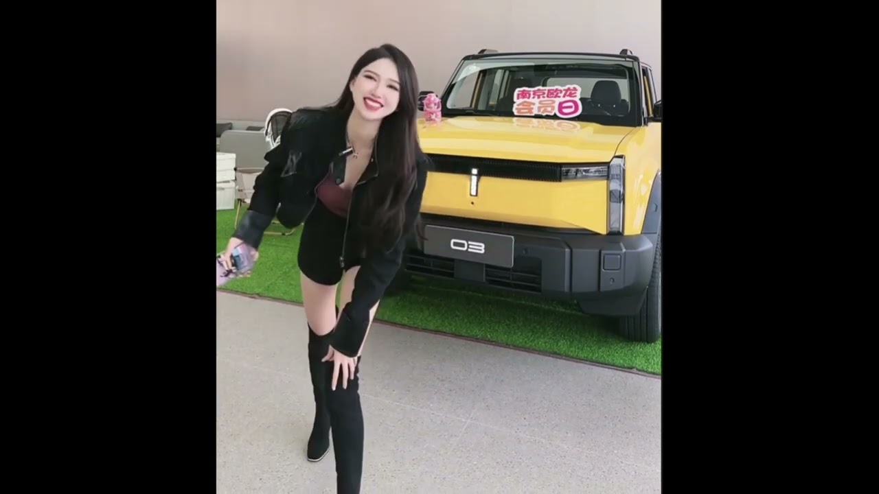 Long collection of chinese girls pulling up their thigh high boots or over the knee boots.