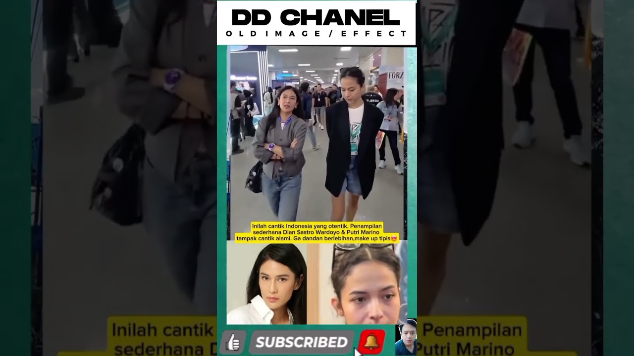 dian Sastro dan putri marino cantiknya natural banget 🥰💕 