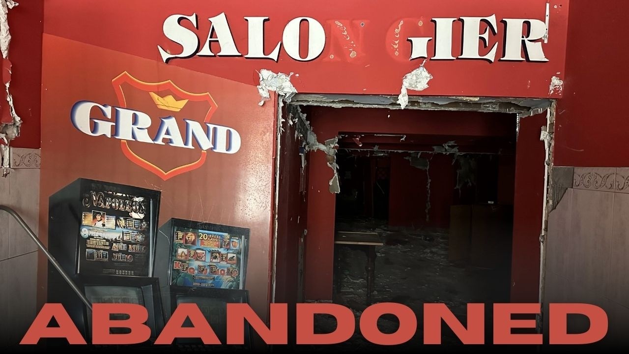 KRAINA WYŁĄCZONYCH EKRANÓW|OPUSZCZONY SALON GIER|RESTAURACJA