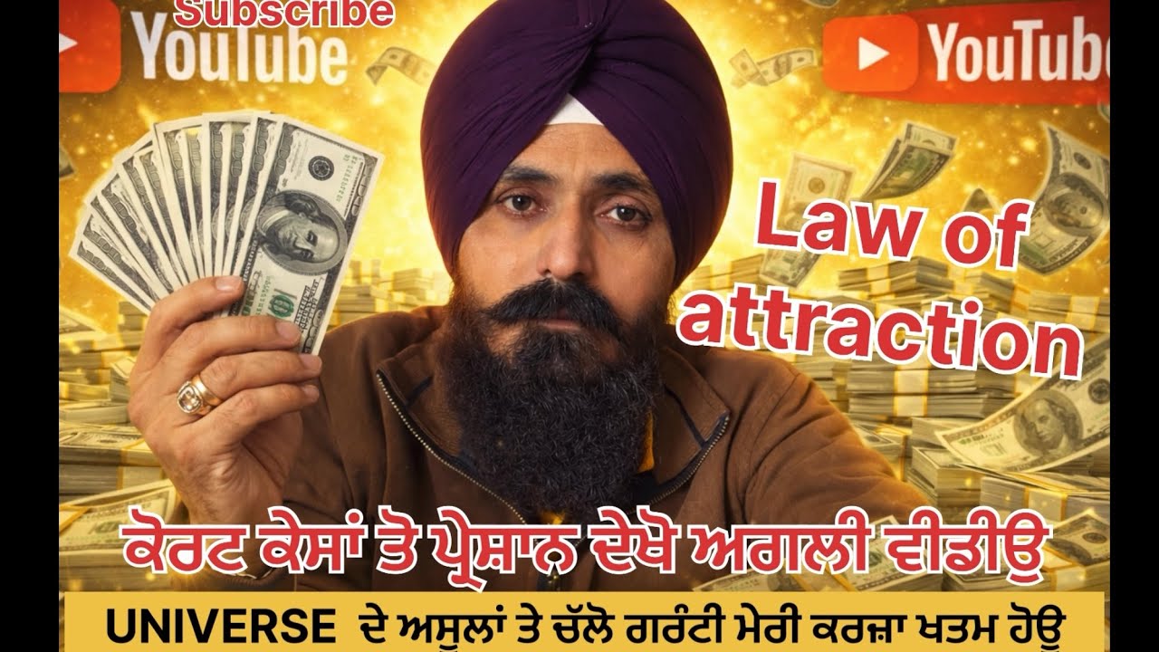 UNIVERSE ! ਤੋ ਪੈਸਾ ਢੇਰ ਸਾਰਾ ਪਾਉ ! ਕਰਜ ਖਤਮ !ਅਸੂਲ ਬਦਲੋ ! ਇਰਾਦੇ ਤੇ ਰਿਸਤੇ ਮਜ਼ਬੂਤ ਕਰੋ #universe #trend 