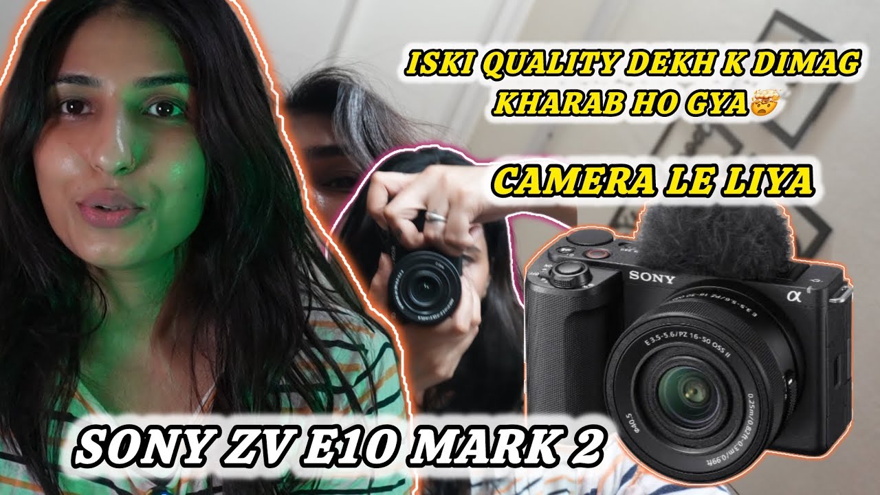 Finally my 1st 📸 sony zv e10 mark 2
