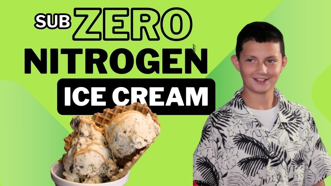 Chillin' with Sub Zero Nitrogen Ice Cream in Nashua! ❄️🍦