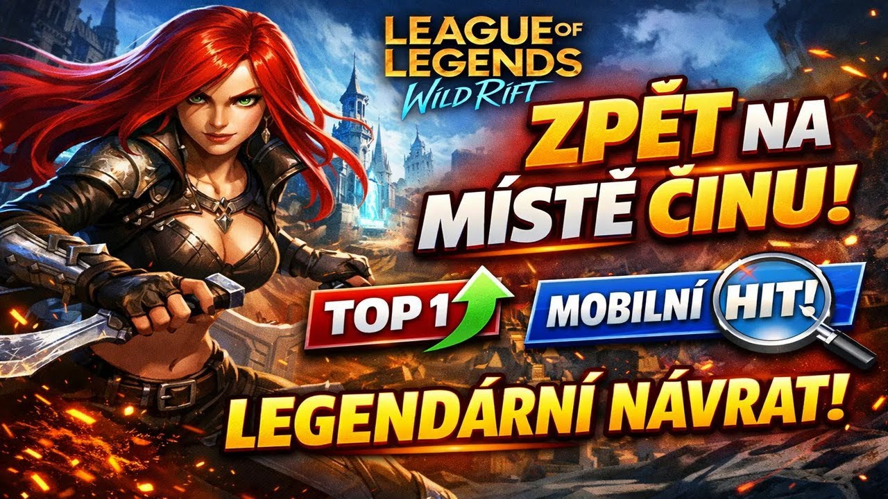 [League of Legends: Wild Rift Gameplay CZ] Zpátky na místě činu