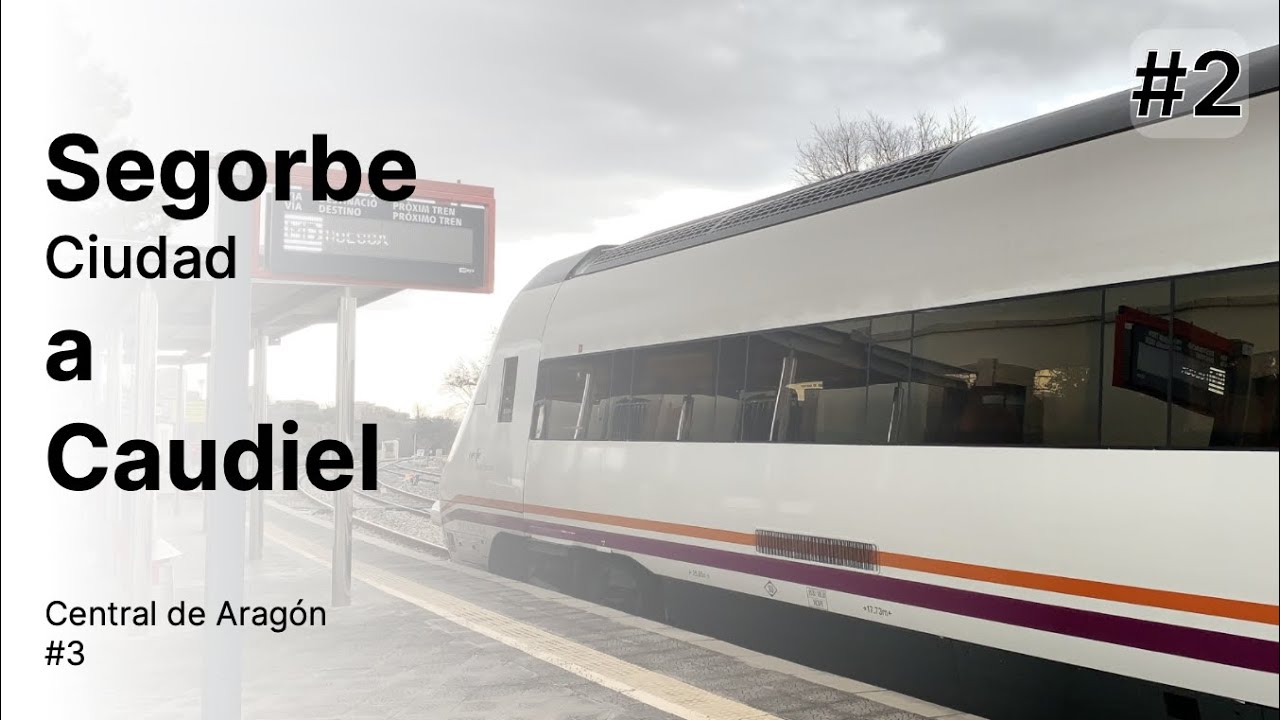 Viaje de Segorbe Ciudad a Caudiel en 599 - Central de Aragón #2 (4K)