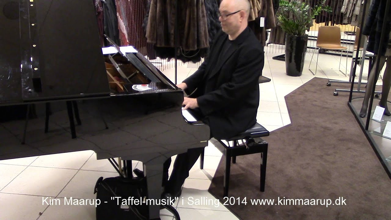 Pianoman   Kim Maarup - Optr&aelig;den i Salling 2014 