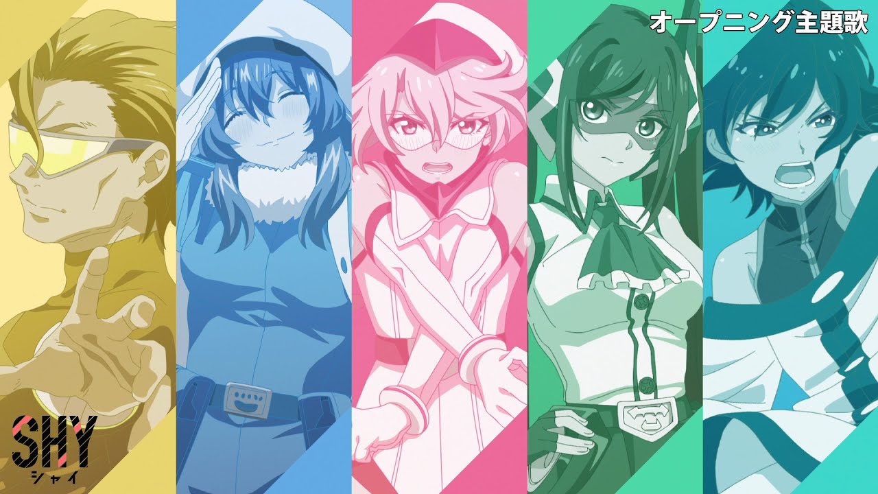 TVアニメ『SHY』OPムービー｜OP主題歌「Shiny Girl」MindaRyn